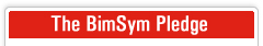 The BimSym Pledge The BimSym Pledge